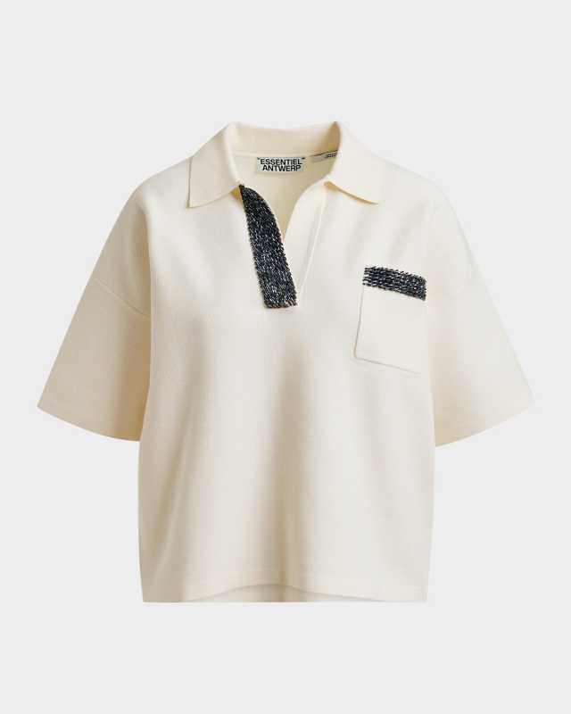 International Embellished Knit Top